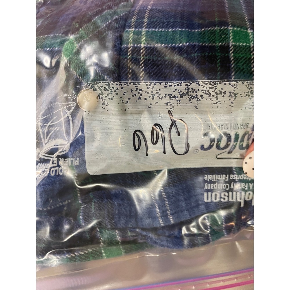 Wrangler Wrancher Women Blue Green Plaid Western Snap Long Sleeve Shirt L - Picture 7 of 7